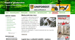 Desktop Screenshot of gozd-les.com